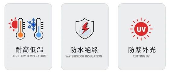 Electrical Potting Adhesive with Dielectric Strength >25kv/mm Tensile Strength >40Mpa and Bending Strength >80Mpa for Medium-high Voltage Insulation