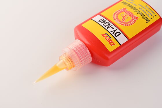 Threadlocker Adhesive Anaerobic Glue Light Yellow, предназначенный для обеспечения безопасной и герметичной блокировки нитей в сборах