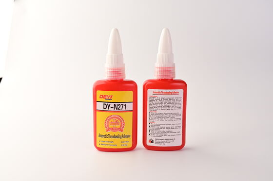 Клей Threadlocker Красный высокопрочный анаэробный винтовой клей Идеально подходит для промышленного механического крепления и сборки