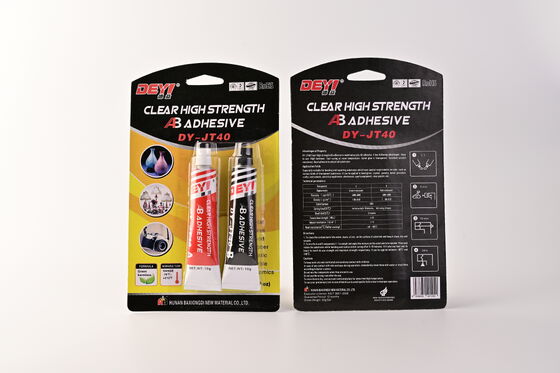 Crystal Clear Waterproof AB Adhesive – High Strength Modified Acrylic Glue for Industrial Bonding